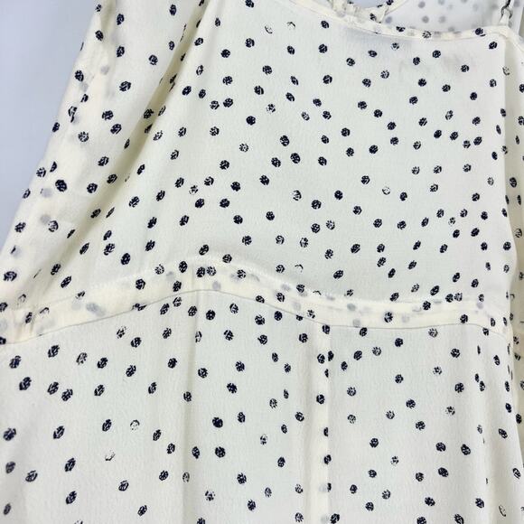 Rails Frida Dress Ivory Speckled Dot Size Small - Picture 6 of 16